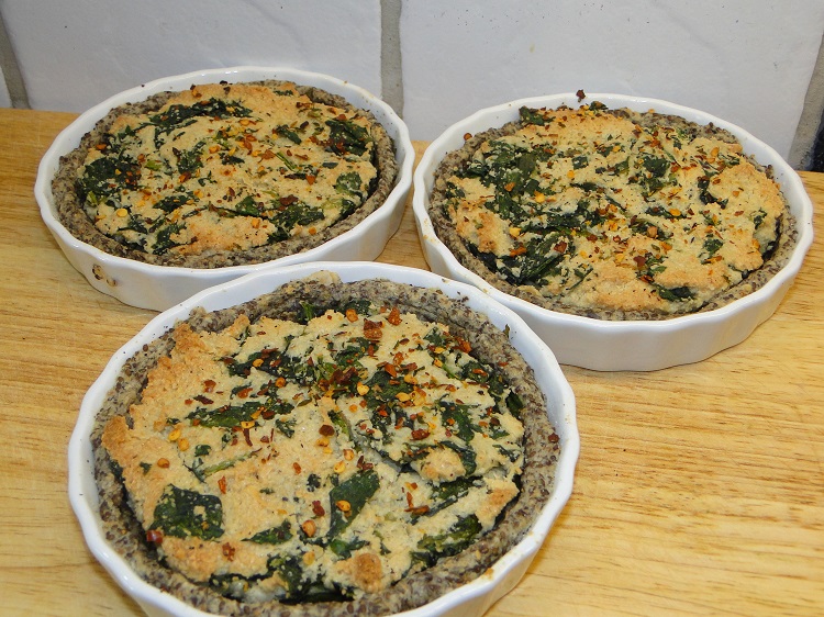 Chiafrø og cashew-pai